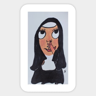 Sister Susie Nose Sticker